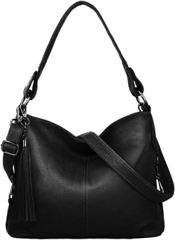 Genuine Leather Hobo Shoulder Bag