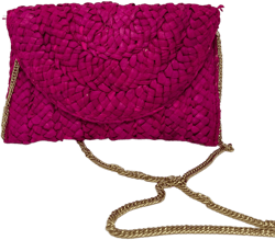 Charli Straw Chain Crossbody