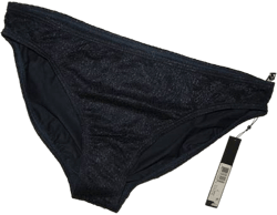 Ivanka Trump Navy Blue Classic Lace Bikini Brief Bottom Swim L Large