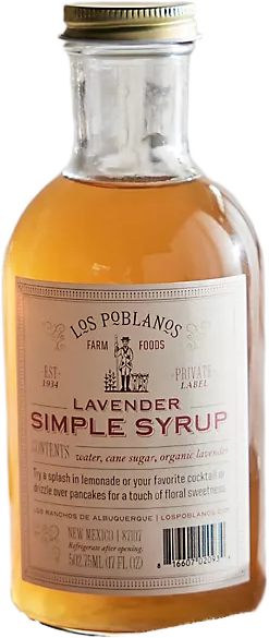 Los Poblanos Lavender Simple Syrup
