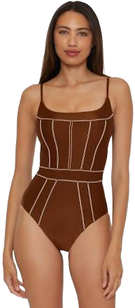 Becca Women's Color Sheen One-Piece Swimsuit