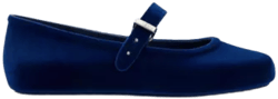 Melissa Soft Velvet II Ballerina Flat