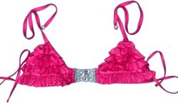 Beach Bunny Kate Upton Ruffle Top