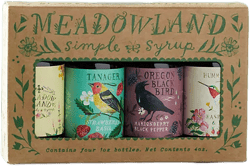 Sweet Bird Simple Syrups, Set of 4