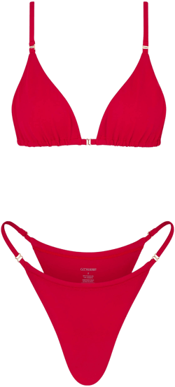 Gooseberry Intimates So Chic Triangle Bikini Top