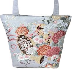 Vintage Upcycled Kimono Obi Bag