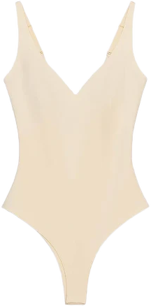Zara Women's Polyamide Strappy Bodysuit