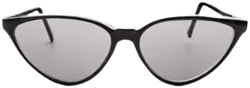 Vintage Sandy Pointy Cat Eye Sunglasses
