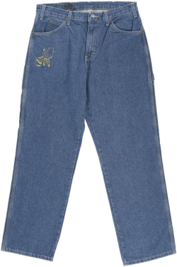 DICKIES X ESTEVAN ORIOL FILM LA DENIM UTILITY JEANS INDIGO BLUE