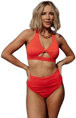 Del Mar Ribbed Bikini Top