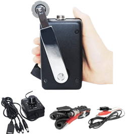 Military Hand Crank Generator Power Dynamo
