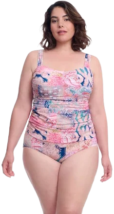 Karma Full Figure Sweetheart Underwire Tankini Top