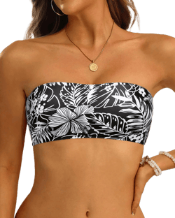 Aqua Eve Women's Strapless Bikini Top