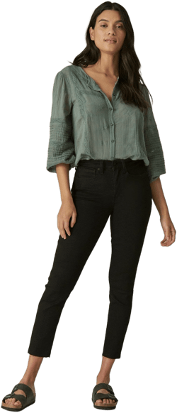 Lucky Brand High Rise Bridgette Skinny Women's