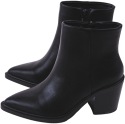 Heaven Pointed Toe Inside Zip Bootie