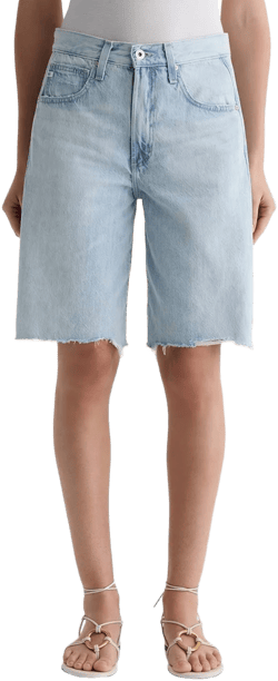 AG Women's Hattie High-Rise Barrel Shorts