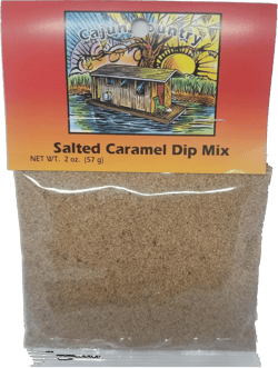 Cajun Country Salted Caramel Dessert Dip Mix, 2 Ounce Packet (No MSG, Makes About 2 Cups - Also Use As Frosting Or No-Bake Cheesecake Filling)