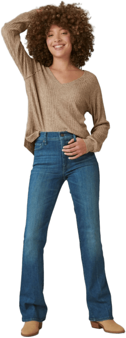 Lucky Brand Women's Uni High Waist Bootcut Jeans