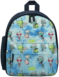 Heqqred Invader Zim Gir Schoolbag Backpack