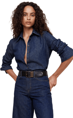 Banana Republic Oversized Denim Shirt