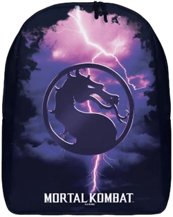 Mortal Kombat Storm Clouds Minimalist Backpack