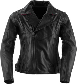 Black Brand Women's Sapphire Leather Motorcycle Jacket