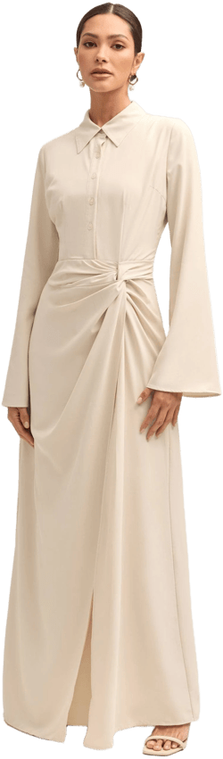 Tamara Wrap Maxi Dress