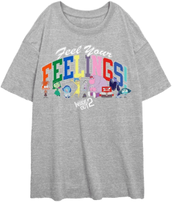 Disney Pixar Inside Out 2 Feelings Arch Alt Oversized T-Shirt