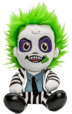 Beetlejuice Sitting in Striped Outfit Plush