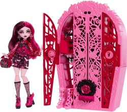 Monster High 12.5&#34; Mystery Monsters Draculaura Doll with 19+ Surprises