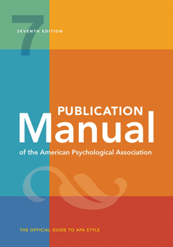 Publication Manual of the American Psychological Association: The Official Guide to APA Style