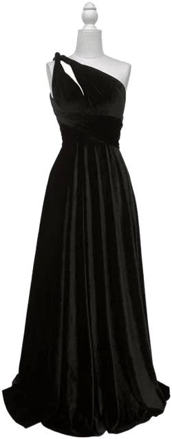 Velvet Evening Gown