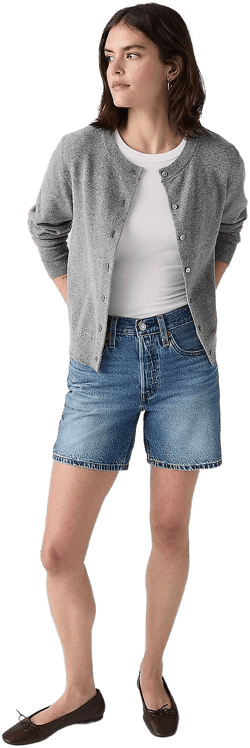 Levi's 501 Lightweight Women's Mid Thigh Shorts