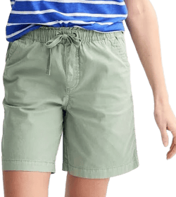 Women's Sonoma Goods For Life Paperbag Waist Bermuda Shorts, Size: Medium, Madri Green