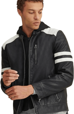 Colby Leather Biker Jacket