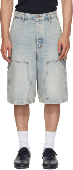 Ksubi Men's Maxx Operator Relaxed Fit Denim Shorts
