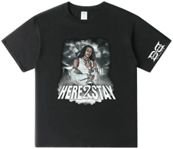 DD Osama Here 2 Stay Crewneck T-Shirt