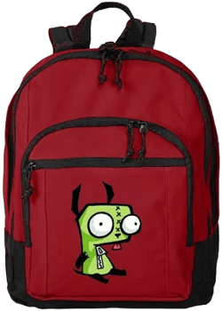 Invader Zim Gir Sitting Basic Backpack