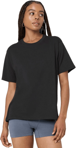 Florence by Mills Women's Couch Date Oversize Cotton T-Shirt