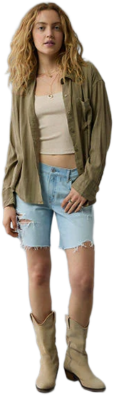 AE Perfect Button-Up Shirt
