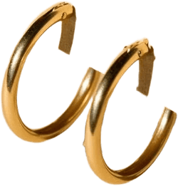 14K Gold Filled Hoop Earrings
