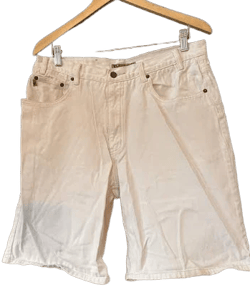 Shortwave Men's 5 Pocket Logos Denim Shorts