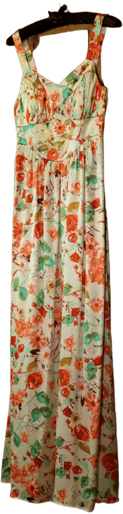 Agatha Full Length Silk Floral Gown
