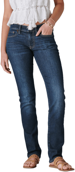 Lucky Brand Mid Rise Sweet Straight Women's Jeans