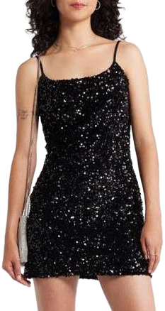 BP. Night Out Sequin Camisole Dress