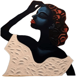 Beautiful Woman Abstract Canvas Art