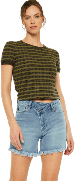Kancan Dahana High Rise Shorts