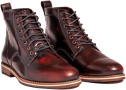 Helm Men's Zind Plain Toe Leather Dress Boot