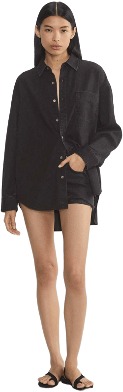Denim Forum Women's The '80s Comfy Denim Shirt