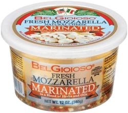 BelGioioso Marinated Fresh Mozzarella Cheese Cup - 12oz